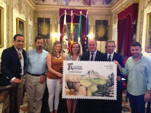 2017-07-14. Patrimonio Mundial. Sitio Dólmenes de Antequera. Presentación. 2017-07-14. Imagen de Correos. 3.jpg