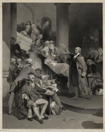 Grabado de Alfred Jones a partir de la obra de Rothermel