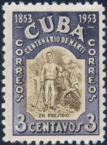 José Martí en presidio