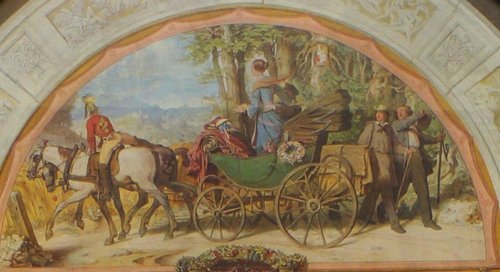 Parte superior de  &quot;Die Symphonie&quot; (1852)