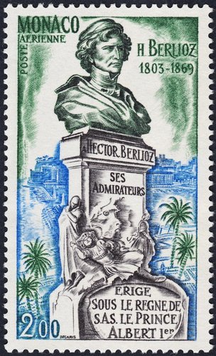 Monumento de Hector Berlioz. Mónaco, 1969