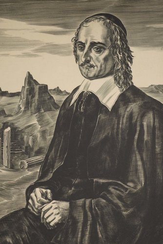 Retrato del filósofo Blaise Pascal