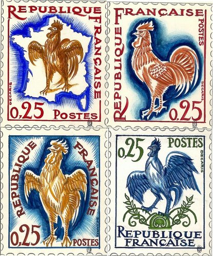 Algunos diseños descartados, 1962. Acuarela y lápiz