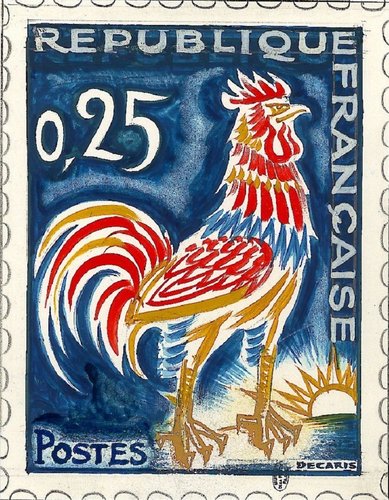 Diseño elegido, 1962. Acuarela y lápiz