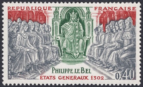 Felipe IV de Francia, llamado el Hermoso (1268-1314), y el nacimiento de los Estados Generales de Francia (1302)