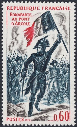 Napoleón y la Batalla del puente de Arcole (1796)