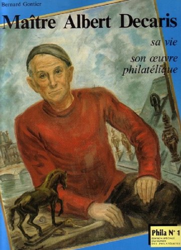 Albert Decaris, en la portada de un número especial de Phila sobre su obra filatélica