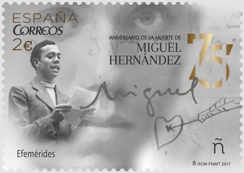 2017-09-15. Efemérides. 75 aniversario de la muerte de Miguel Hernández. Boceto. Baja.jpg