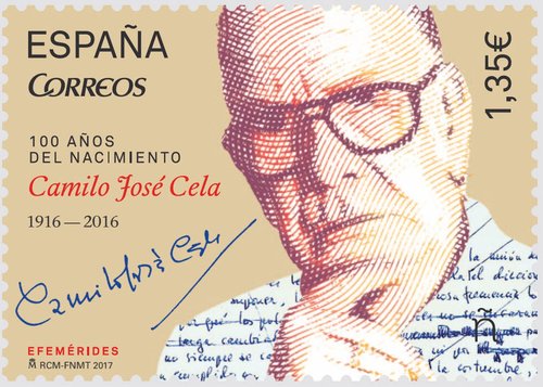 2017-09-15. Efemérides. 100 años nacimiento Camilo J. Cela. Boceto. Baja.jpg