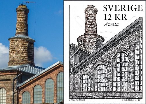 Industria netalúrgica tradicional. Avesta, Dalarna