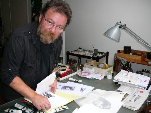 El prestigioso Marc Taraskoff, diseñador del sello de René Caillié
