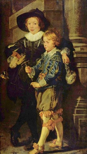 Retrato de Albrecht y Nikolas, por Rubens