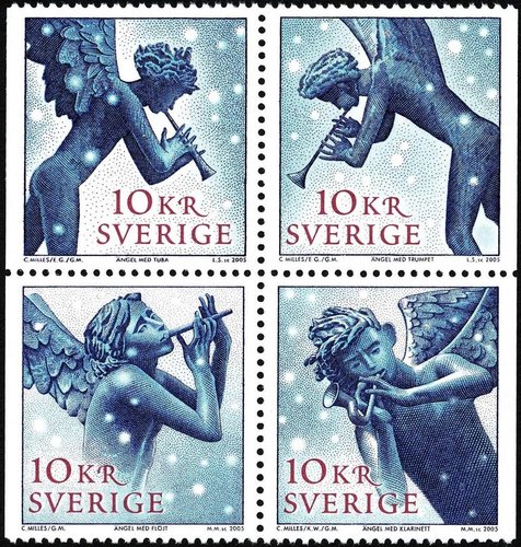 Carl Milles. Emisión de 2005, grabada por Lars Sjööblom y Martin Mörck
