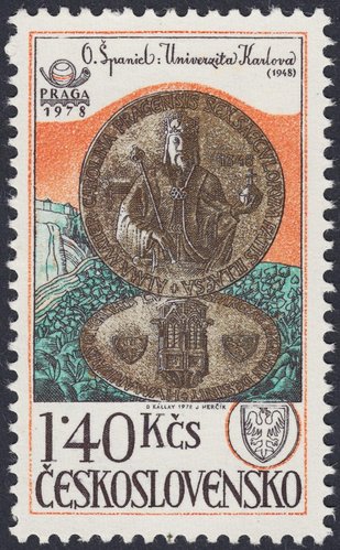 Medalla de la Universidad Carolina (Praga), 1948