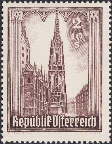 Torre sur de la Catedral de San Esteban, Viena