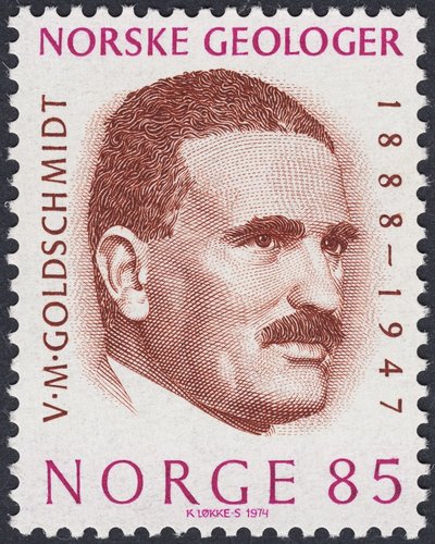 El geoquímico Victor Moritz Goldschmidt