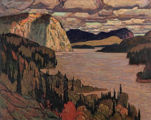 &quot;The Solemn Land&quot; (1921), de James Edward Hervey MacDonald (1873-1932)