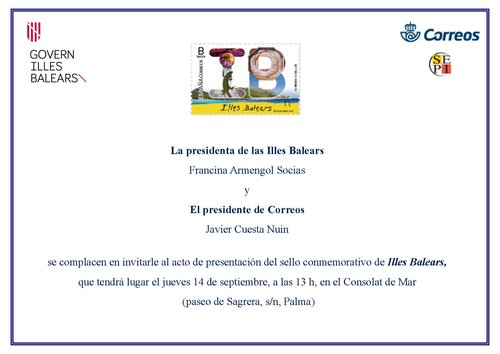 2017-09-01. 12 meses, 12 sellos. Illes Balears. Presentación. 2017-09-14.jpg