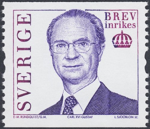 Rey Carlos XVI Gustavo. Suecia, 2005