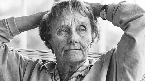 Fotografía original de Astrid Lindgren, obra de Roine Karlsson