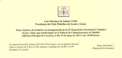 Madrid. IX Exposición Scout. Invitación inauguración. Baja.jpg