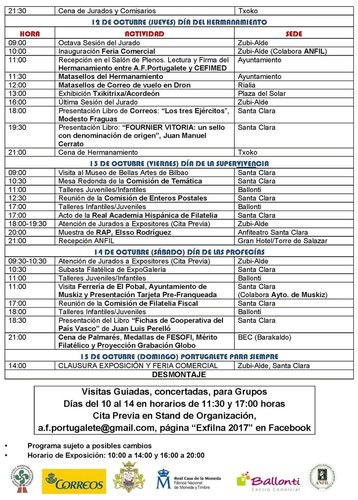 Portugalete. 2017-10-09 al 15. Exfilna 2017. 003-PROGRAMA-DE-ACTOS-Y-ACTIVIDADES. 2017-09-13. Página 2. Baja.jpg