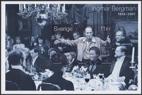 &quot;Fanny y Alexander&quot; (Fanny och Alexander, 1982). Diseño de la hojita de Gustav Mårtensson