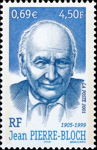 Sello de Jean Pierre-Bloch. Francia, 2001