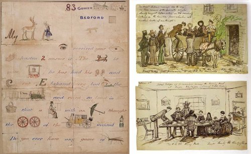 Fragmentos de cartas enviadas por John Everett Millais