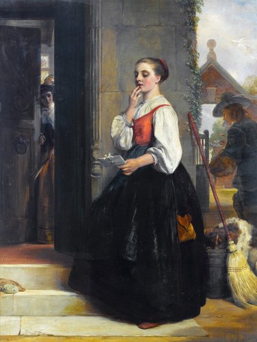 John Callcott Horsley - The Waiting Maid.jpg