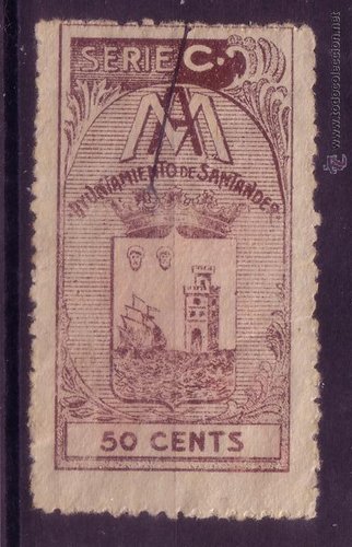 Santander 50 cts serie C