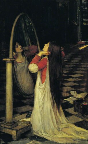 Estudio de Waterhouse para la obra definitiva. Óleo sobre tela,  134.5 × 86.3 cm