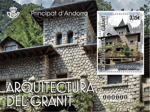 Andorra. 2017-10-14. Arquitectura del granit. Xalet Arajol. Boceto. Baja.jpg