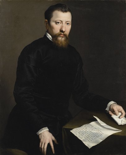 &quot;Retrato de un hombre&quot; (1553). Óleo sobre lienzo, 100x81 cm