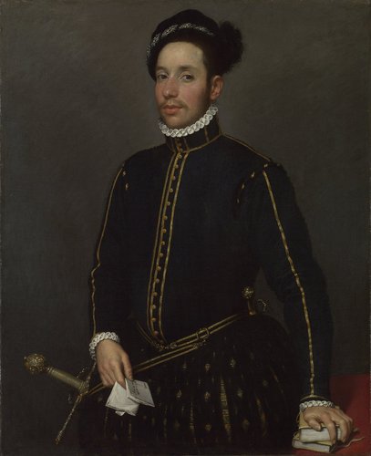 &quot;El caballero gentil&quot; (1564). Óleo sobre lienzo, 100x81 cm