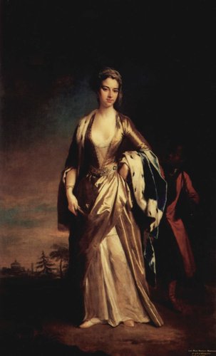 Mary Wortley Montagu, por Jonathan Richardson el Joven