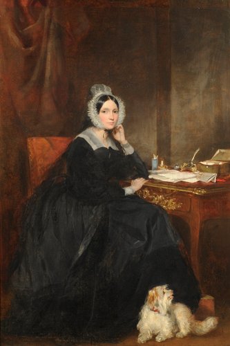 Retrato de Charlotte Malcolm. Óleo sobre lienzo, 94x63.5 cm