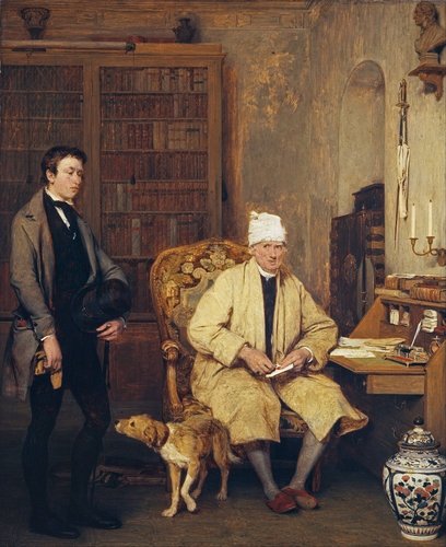 &quot;The Letter of Introduction&quot; (1813). Óleo sobre panel, 61x50 cm