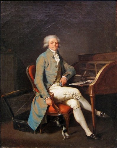 Retrato de Maximilien de Robespierre (1791), de Louis-Léopold Boilly. Óleo sobre lienzo, 41 × 32 cm