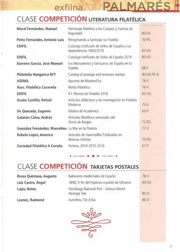 Portugalete. 2017-10-09 al 15. Exfilna 2017. Palmarés. Página 15. Baja.jpg