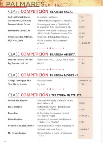 Portugalete. 2017-10-09 al 15. Exfilna 2017. Palmarés. Página 14. Baja.jpg