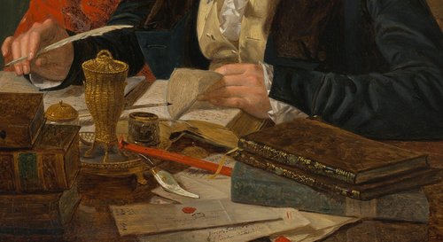 Detalle de esta extraordinaria pintura de Waldmüller...