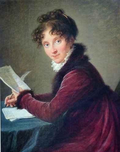 Baronesa de Thellusson (1814). Óleo sobre lienzo, 78 × 63 cm