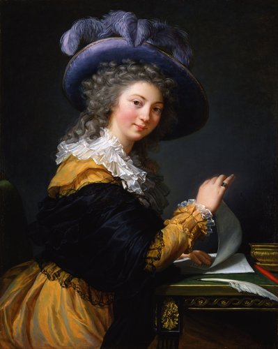 Retrato de la condesa de Cérès (1784). Óleo sobre lienzo, 93x75 cm
