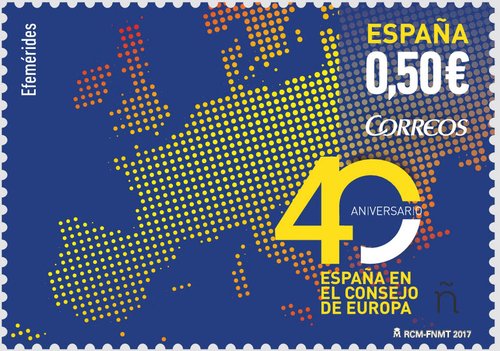 2017-10-11. Efemérides. 40 Aniversario España en el Consejo de Europa. Boceto. Baja.jpg
