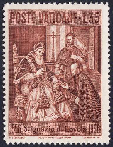Aprobación de la compañía jesuita fundada por Ignacio de Loyola, 1540