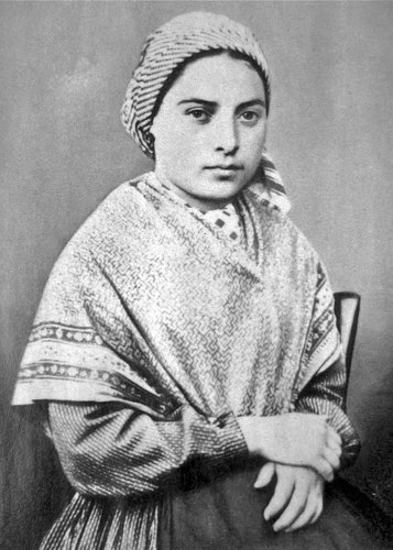 La bella Bernadette Soubirous, por Lacaze...