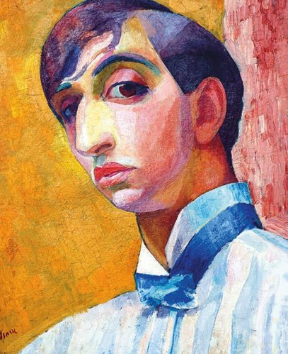 Autorretrato (1912), de Isaac Grünewald