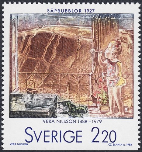 Vera Amalia Märta Nilsson. Suecia, 1988