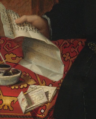 Detalle de este gran retrato...